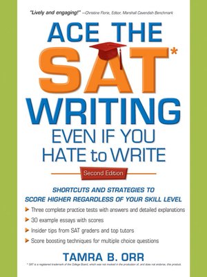 cover image of Ace the SAT Writing Even If You Hate to Write